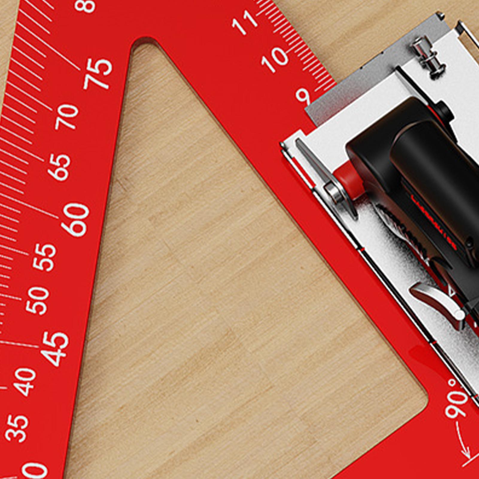 Quilting Ruler Square - Regla de fijación de carpintero de