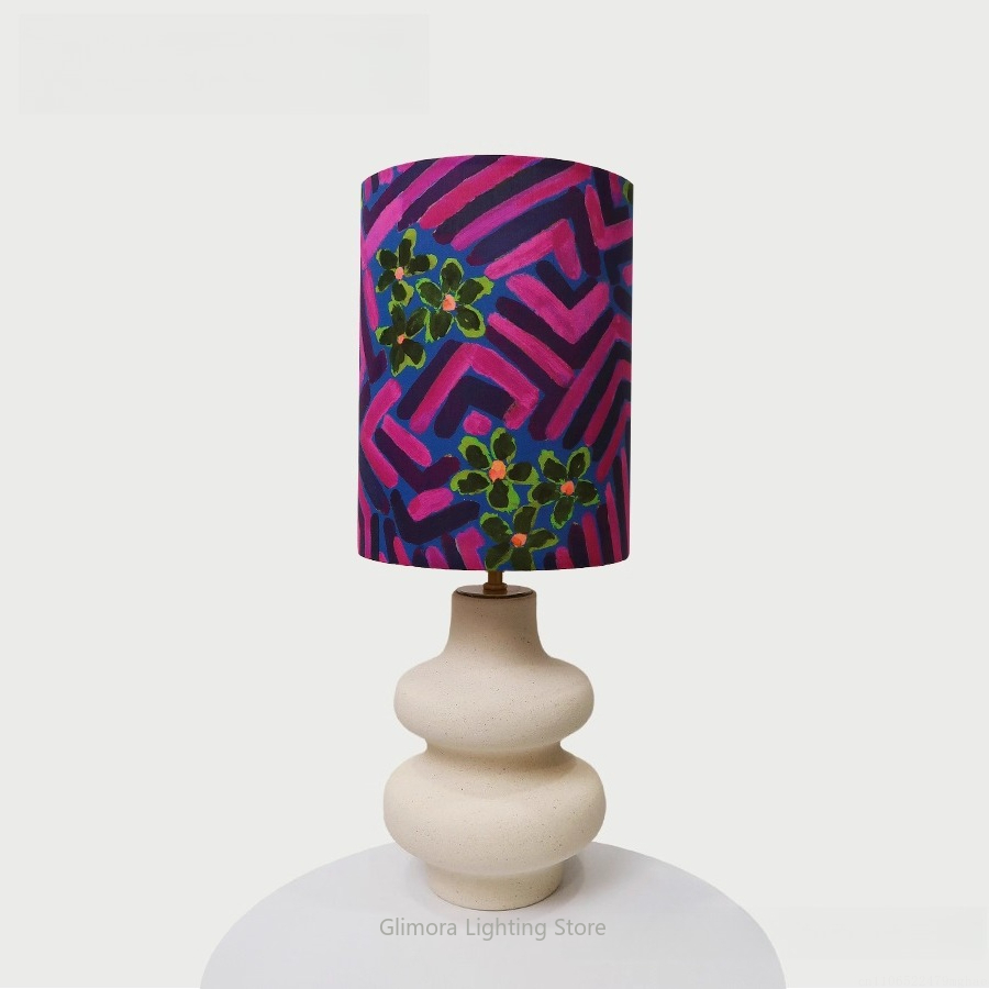 Century Textile & Sewing Supply Hours - Lámpara de mesa de tela Liberty: