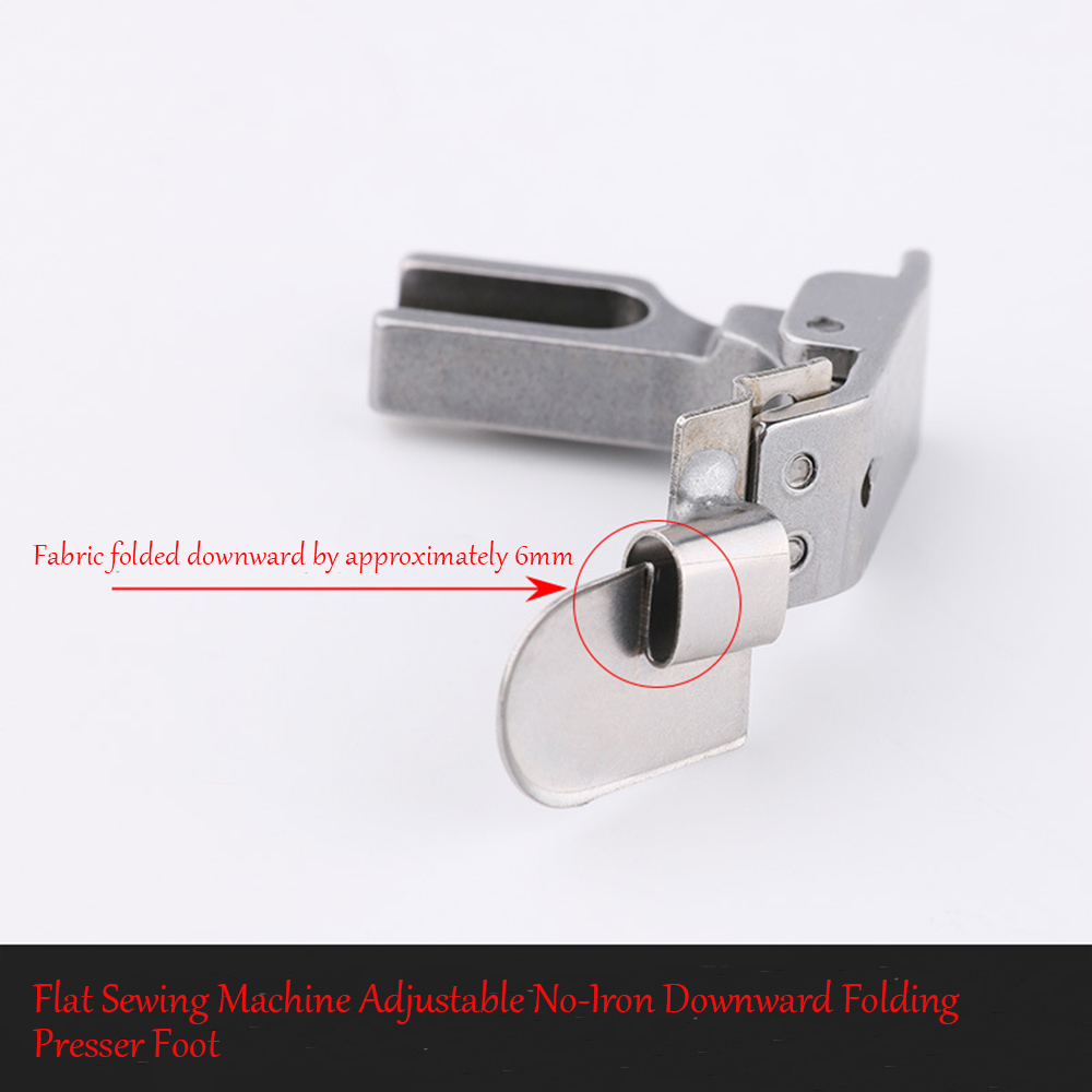 Rolled Hem Foot - Máquina de coser de cama plana,
