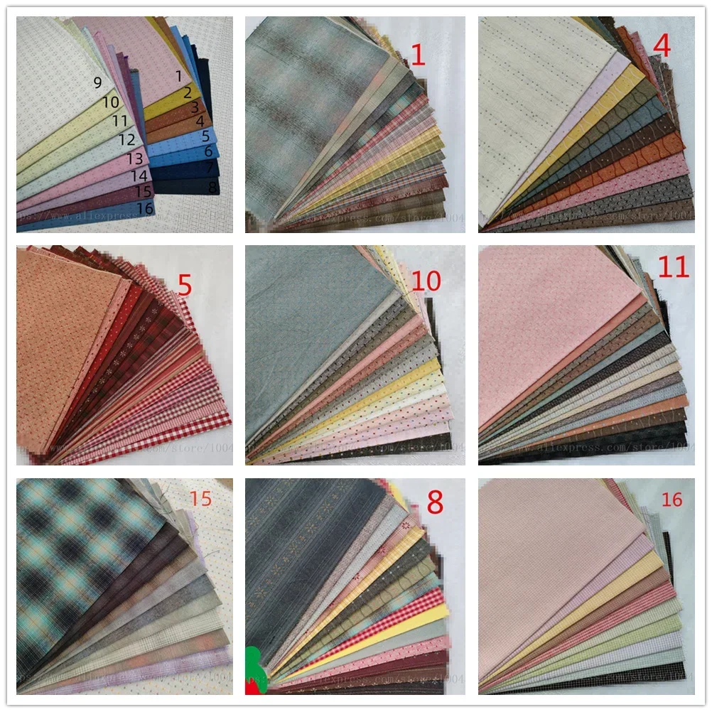 Sewing Lab - Tela de costura teñida de hilo