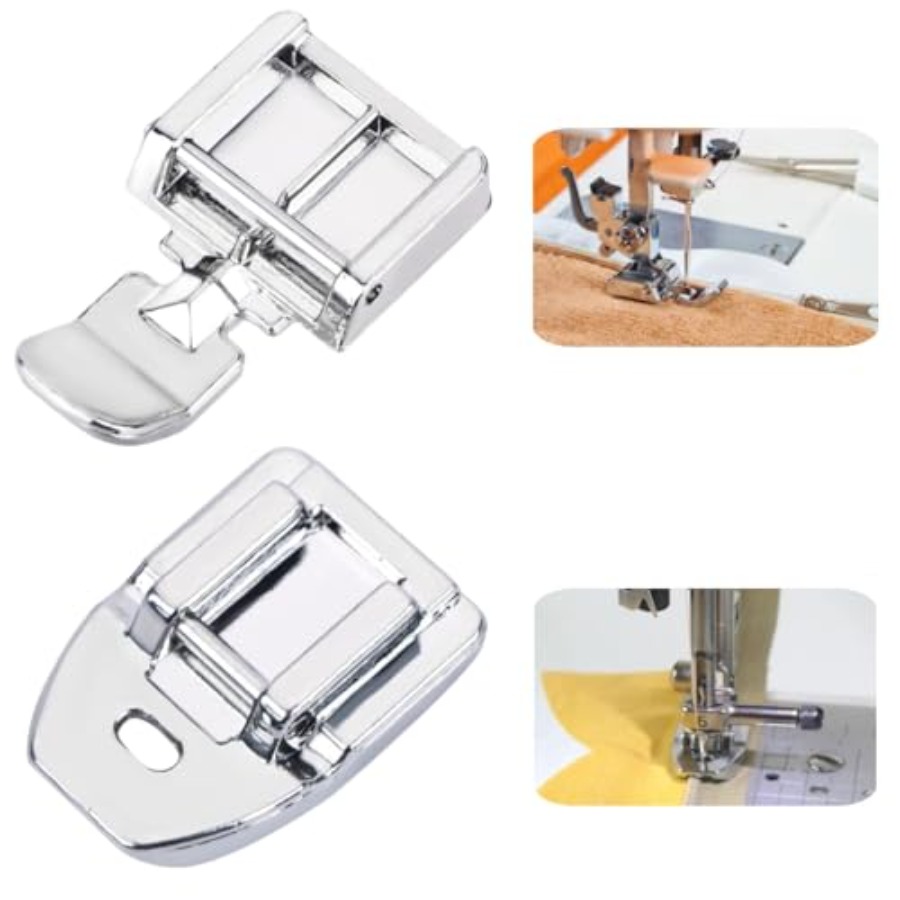 Zipper Foot Presser - Kit de prensatelas para cremalleras incluye