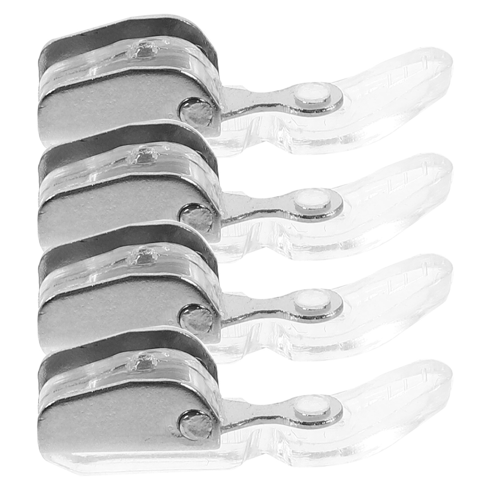 Zipper Foot Presser - Juego de 4 prensatelas con cremallera,