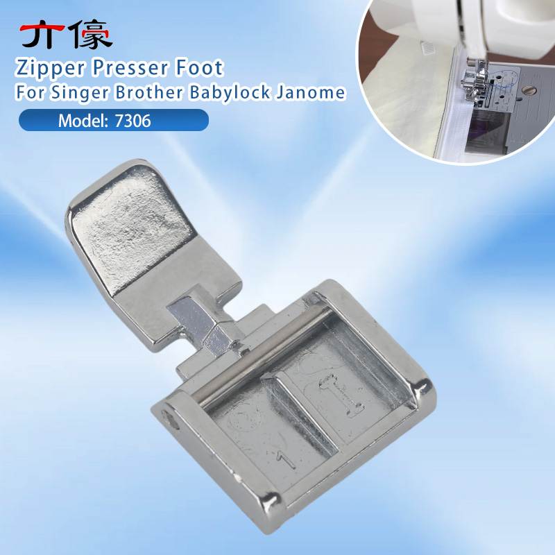 Zipper Foot Presser - Prensatelas de cremallera ancho izquierdo y