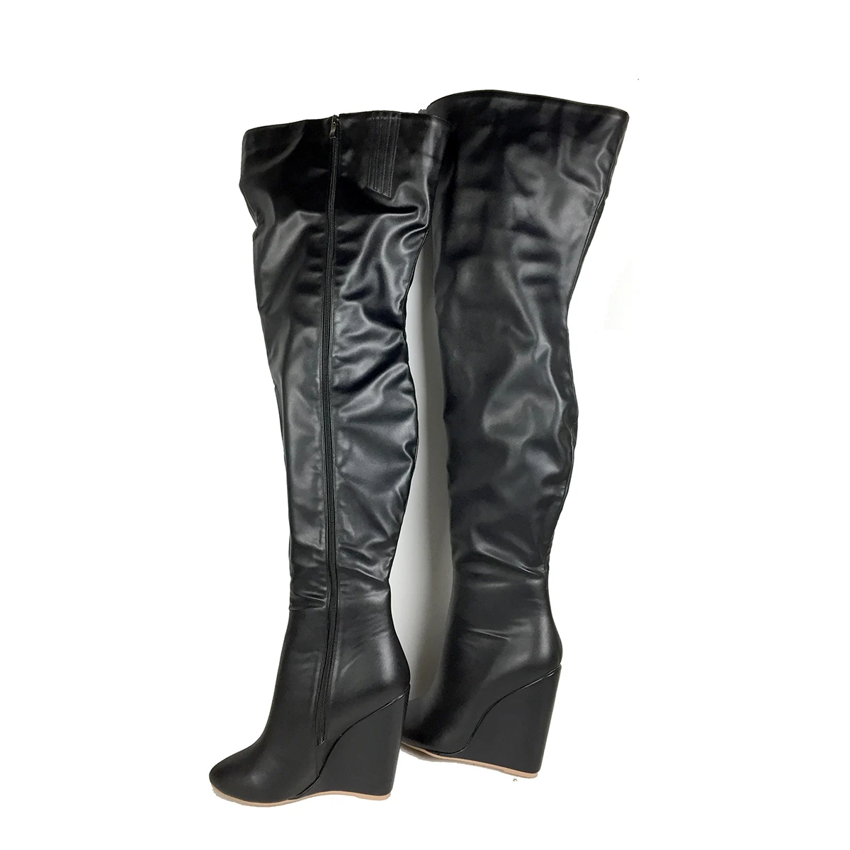 Botas Negras por Encima de la  - Sewing Zipper reseña y precio