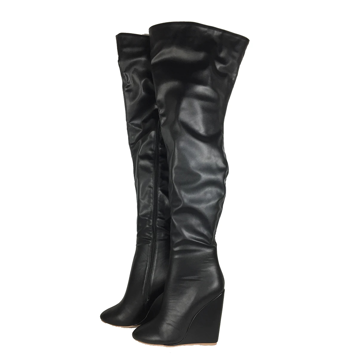Botas Negras por Encima de la  - Sewing Zipper reseña y precio