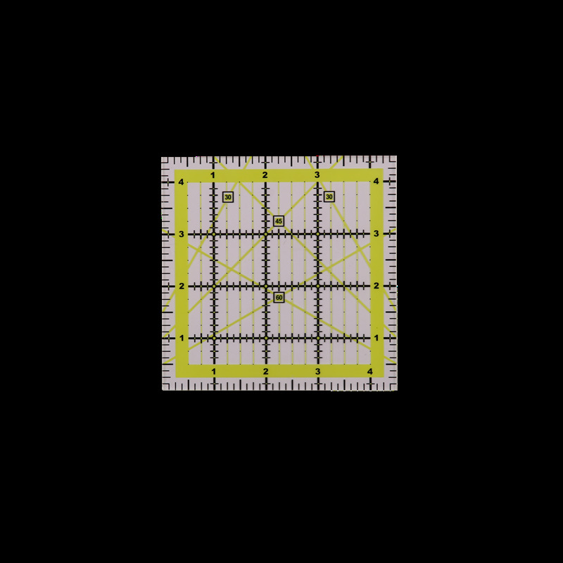 Reglas cuadradas acrílicas par - Quilting Ruler Square reseña y precio