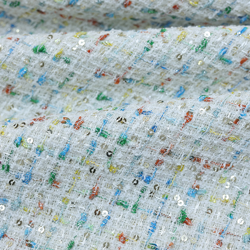 Tela de tweed de estilo clásic - Sewing Tweed Fabric reseña y precio