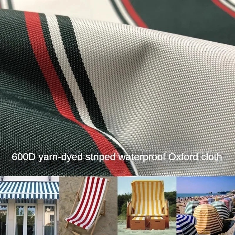 Tela Oxford a Rayas Impermeabl - Textile And Sewing Materials reseña y precio