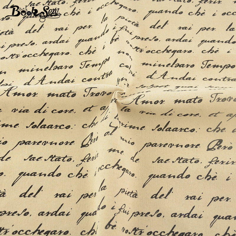 Booksew-tela de lino y algodón - Textile And Sewing Materials reseña y precio