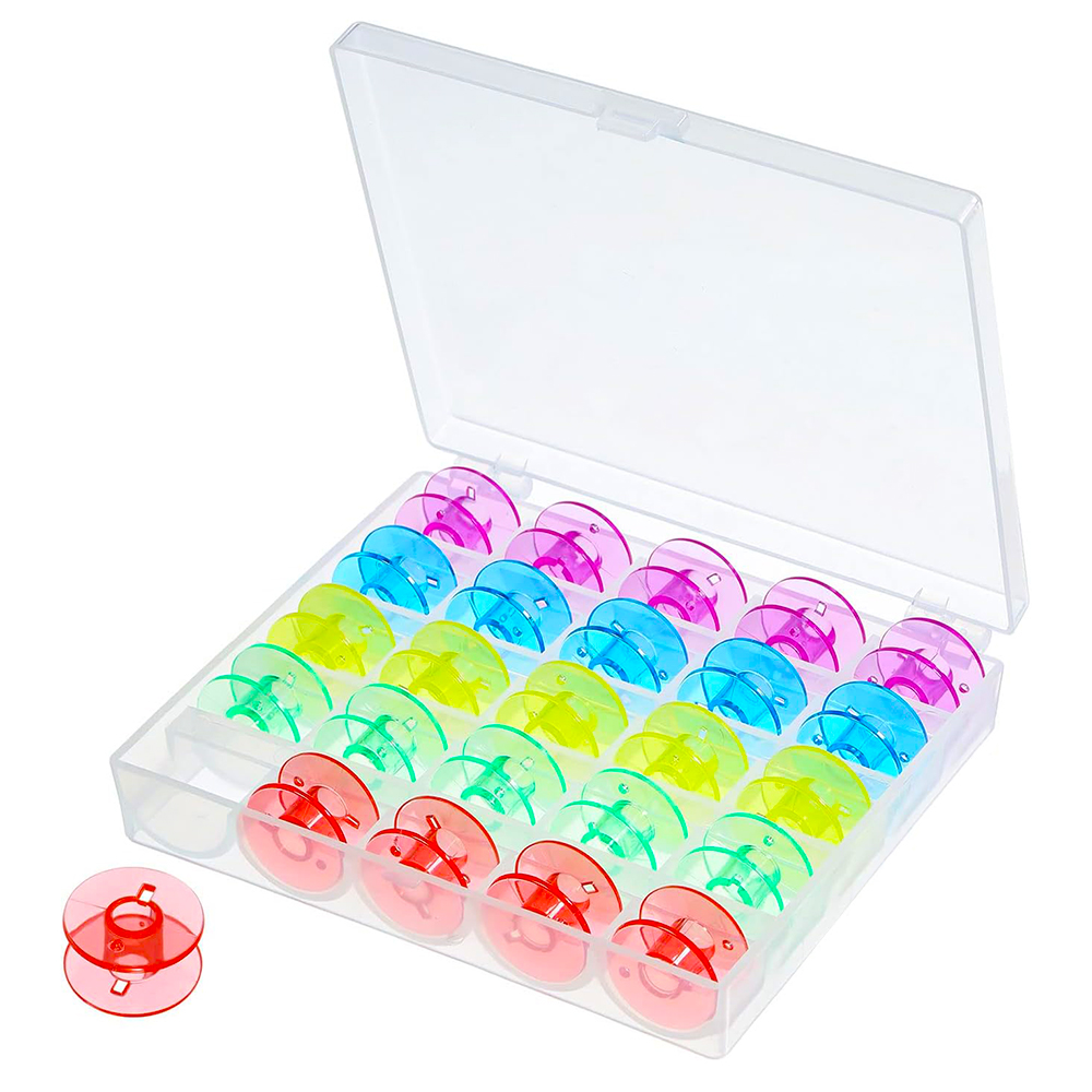 25 unids/set de bobinas de hil - Sewing Machine Yarn reseña y precio