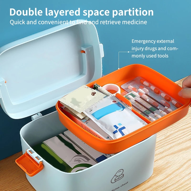 Caja de Medicina de plástico p - Bobbin Organizer Box reseña y precio