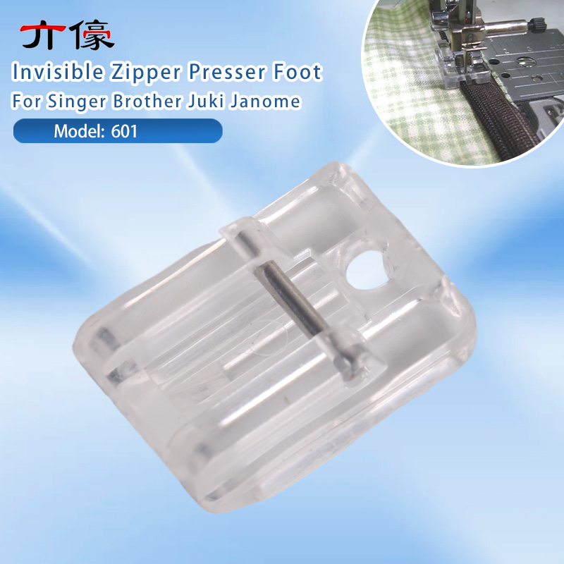 Prensatelas de plástico invisi - Zipper Foot Presser reseña y precio