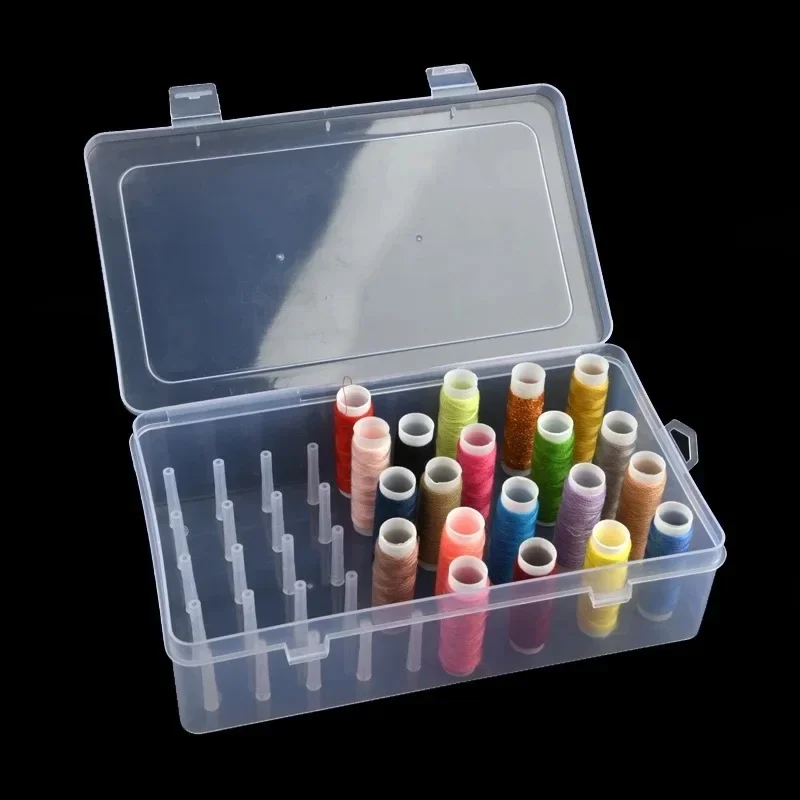 Nueva caja de hilo de coser, 4 - Bobbin Organizer Box reseña y precio