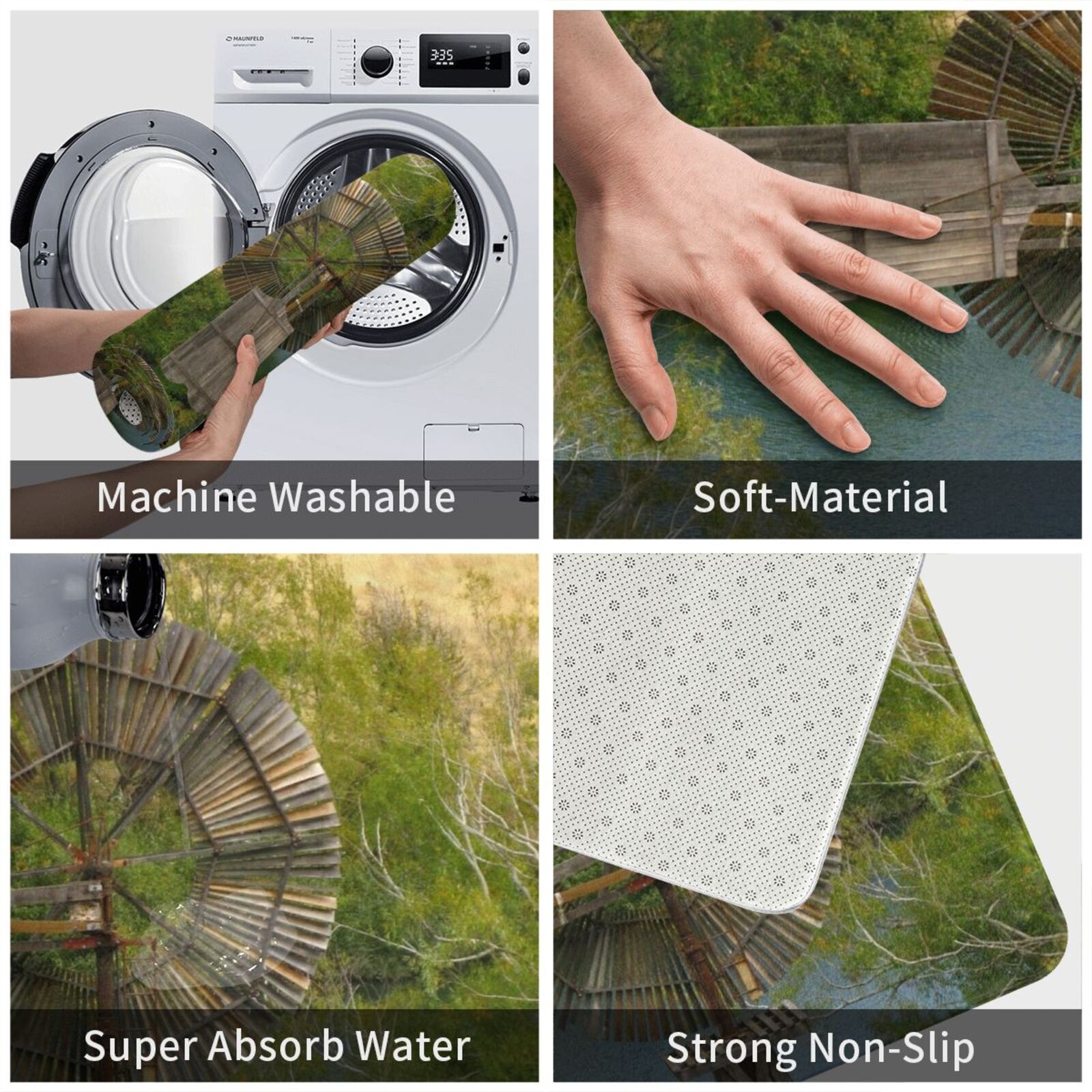Molino de viento de madera, al - Century Textile & Sewing Supply Hours reseña y precio
