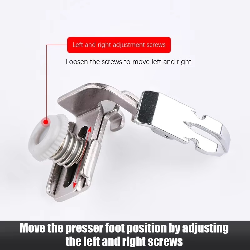 Prensatelas de máquina de cose - Zipper Foot Presser reseña y precio