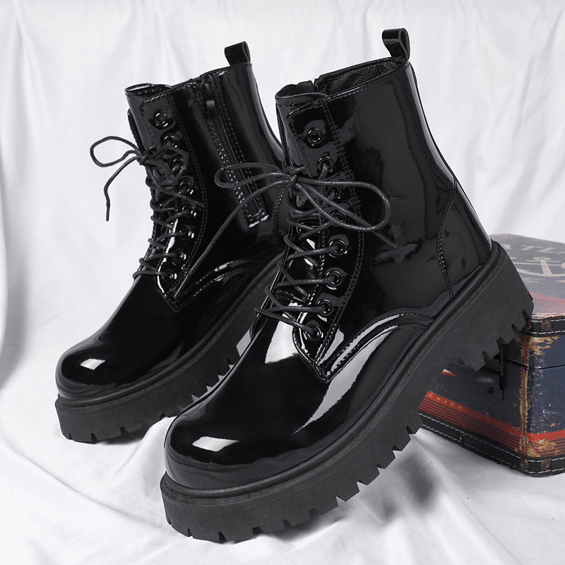 Botas de combate hasta el tobi - Sewing Zipper reseña y precio