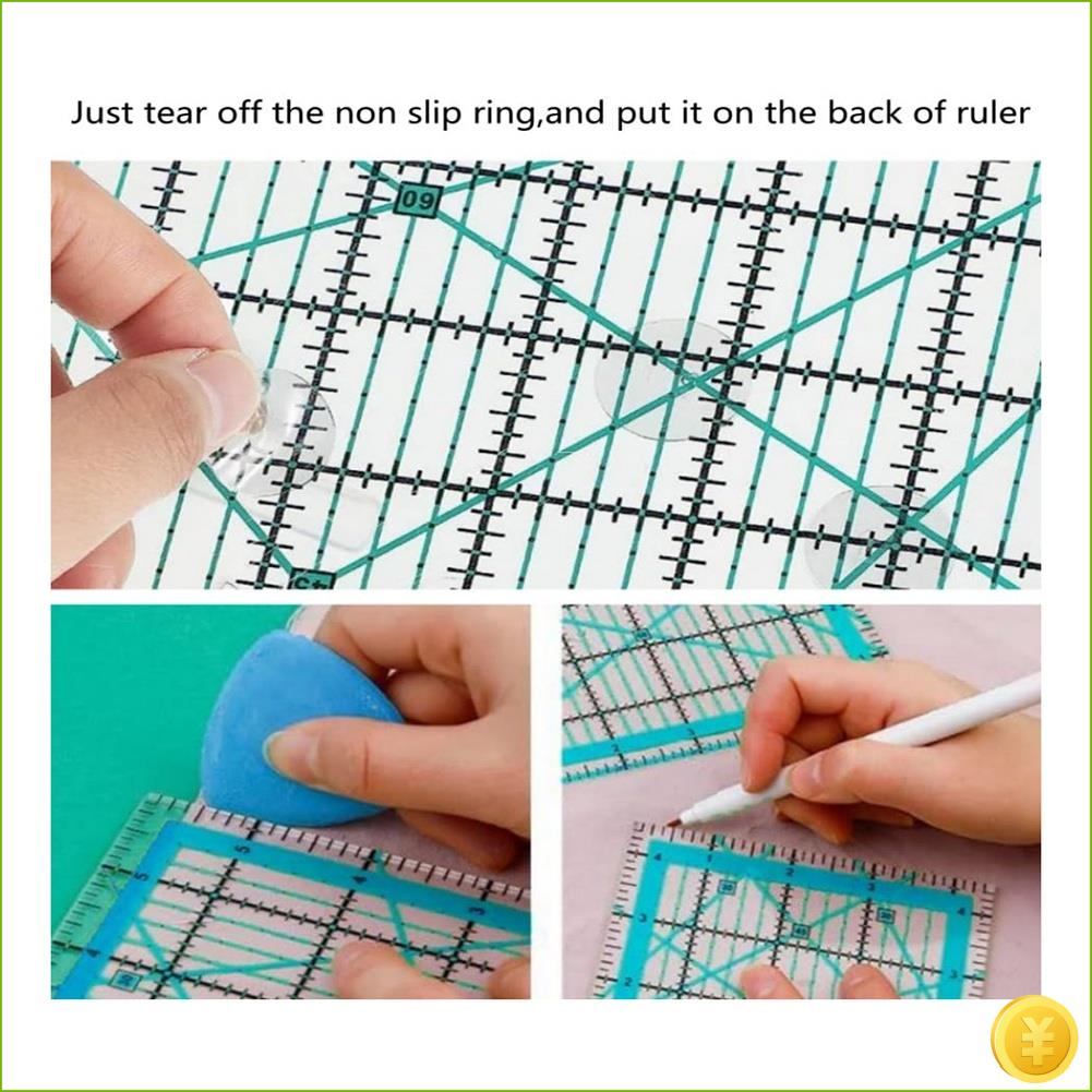 Regla para acolchar de 6 pieza - Quilting Ruler Square reseña y precio