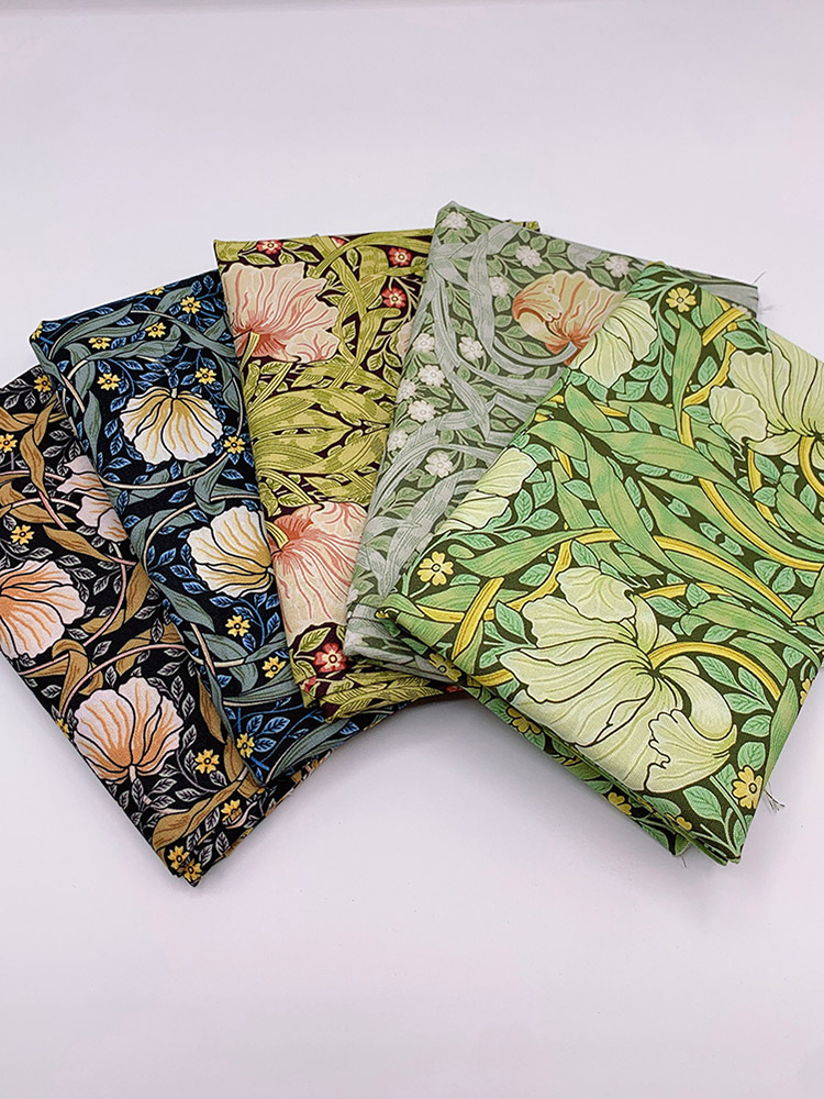 Tela de algodón William Morris - Sewing By reseña y precio