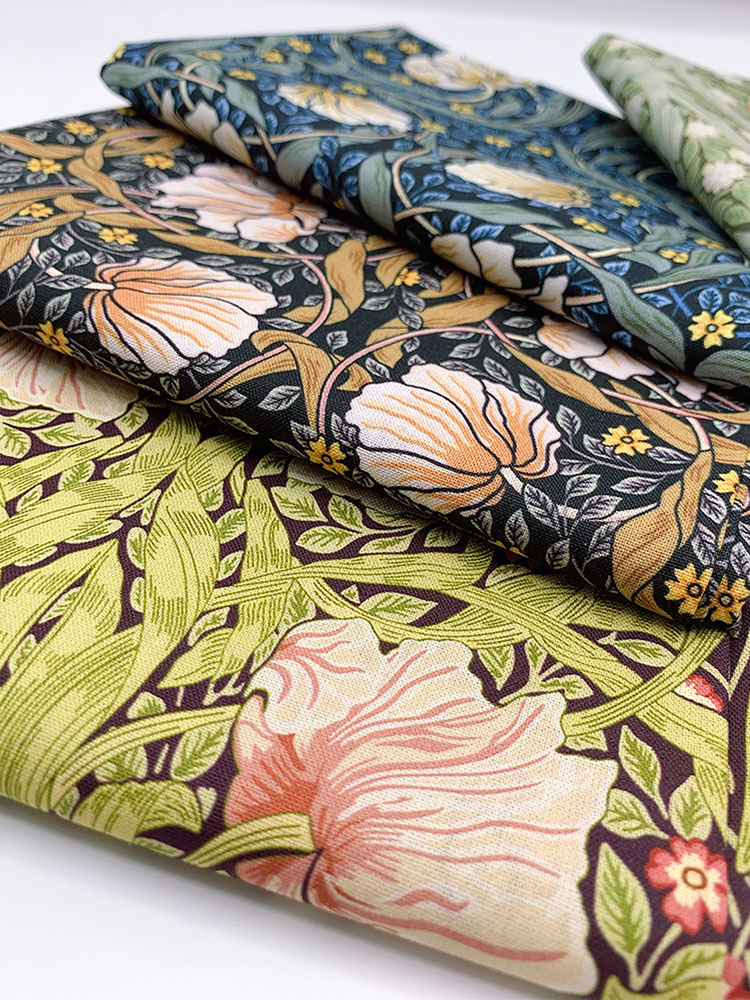 Tela de algodón William Morris - Sewing By reseña y precio