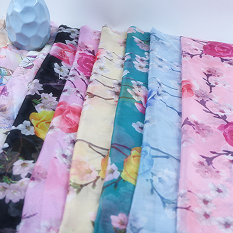 Tela de gasa con estampado de  - Sewing By reseña y precio