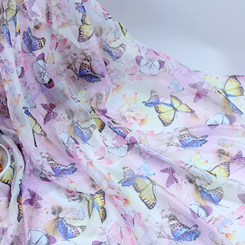 Tela de gasa con estampado de  - Sewing By reseña y precio