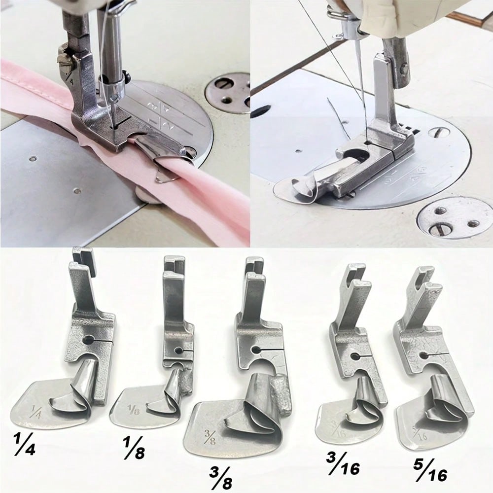 1 Pieza Pie Prensatelas Curvo  - Rolled Hem Foot reseña y precio