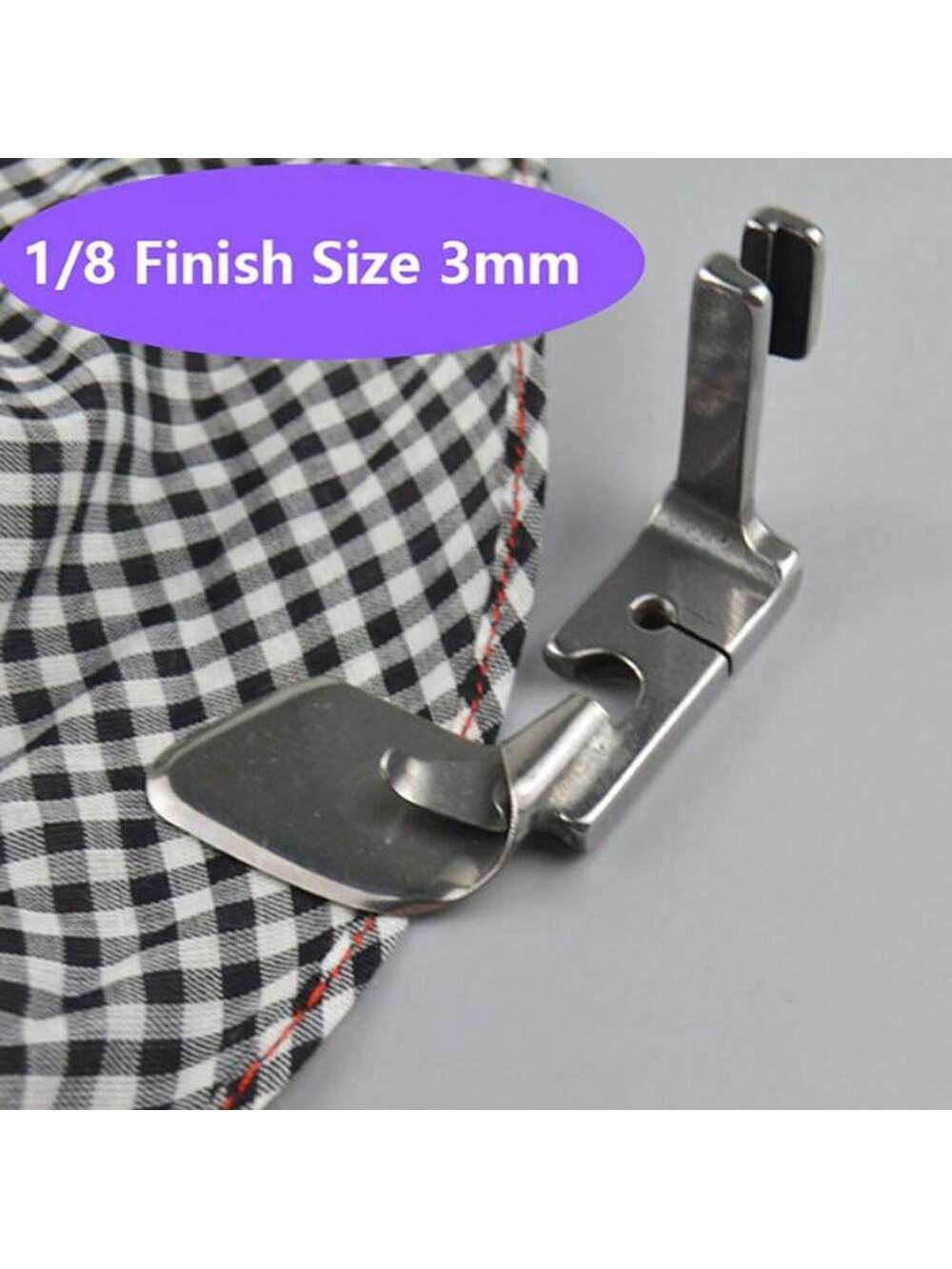 1 Pieza Pie Prensatelas Curvo  - Rolled Hem Foot reseña y precio