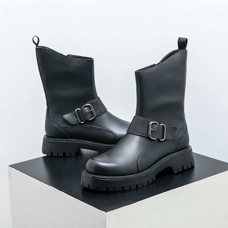 Botas cortas Retro Maillard de - Sewing Zipper reseña y precio