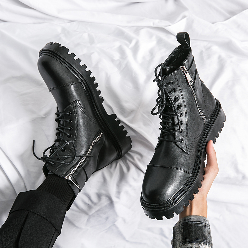 Botas Naked de marca para homb - Sewing Zipper reseña y precio