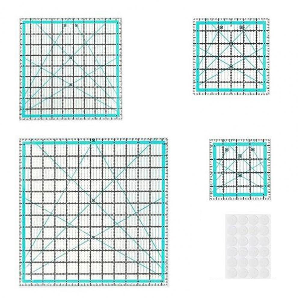 Plantillas de acrílico para ac - Quilting Ruler Square reseña y precio