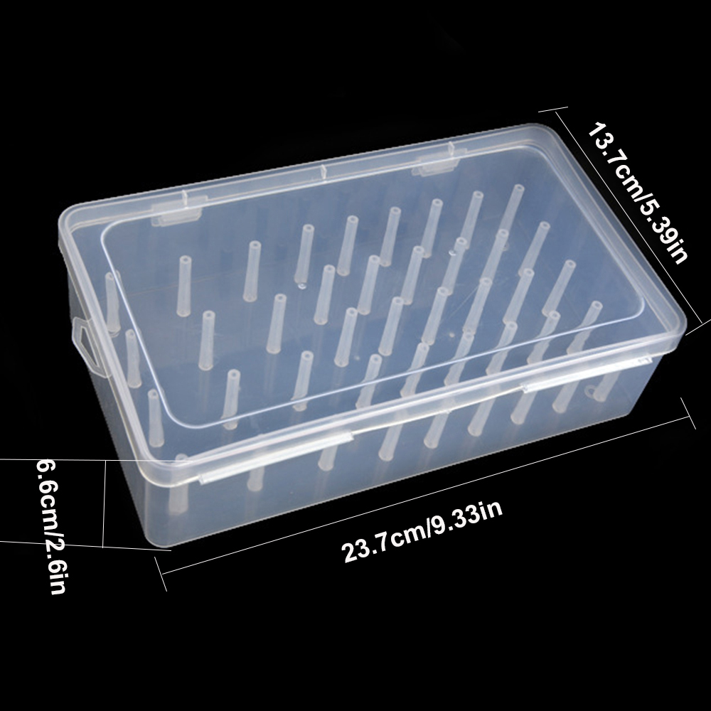 Nueva caja de hilo de coser, 4 - Bobbin Organizer Box reseña y precio
