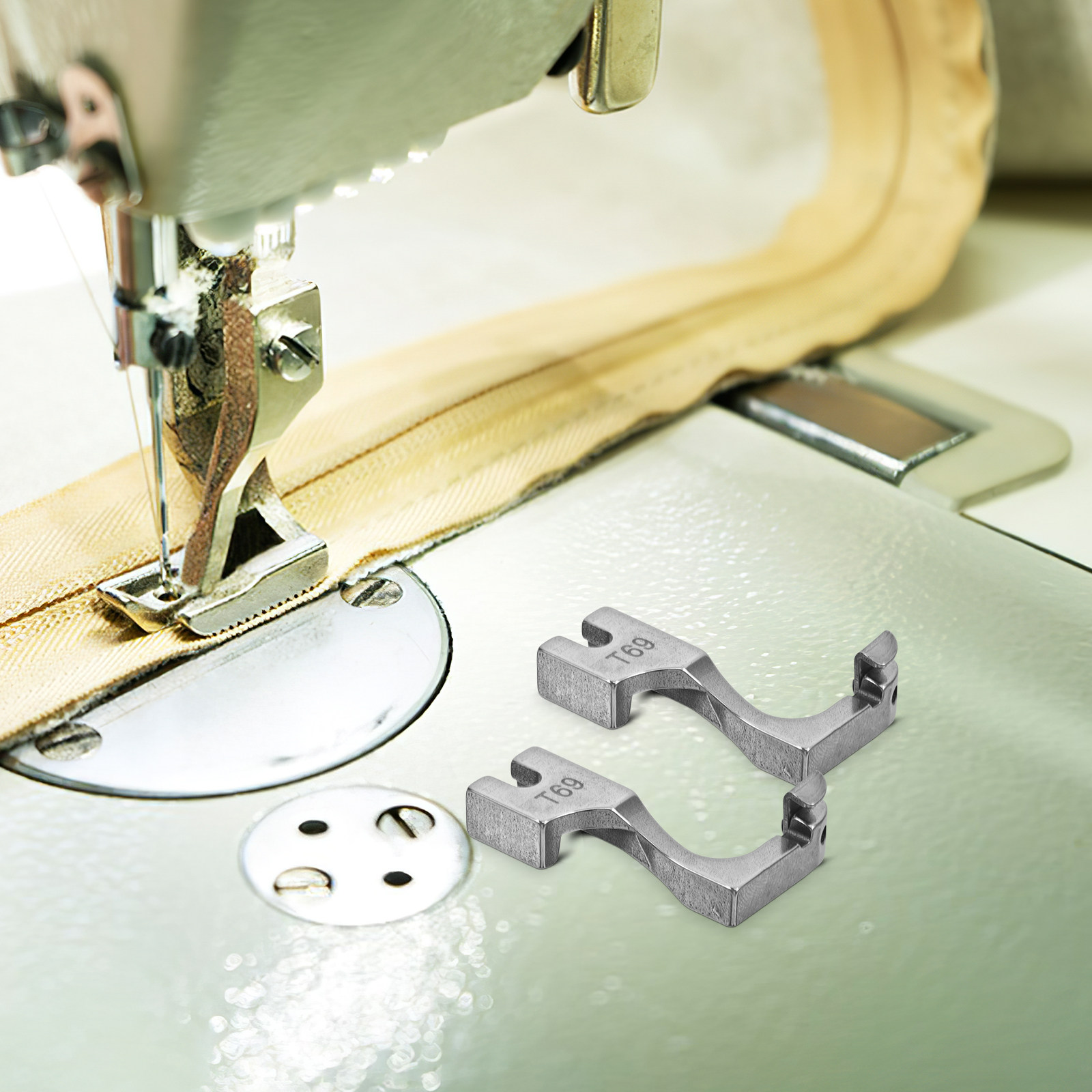 2 Piezas de Prensatelas Ajusta - Zipper Foot Presser reseña y precio
