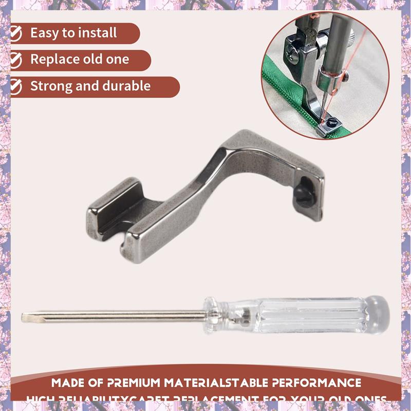 Prensatelas de cremallera invi - Zipper Foot Presser reseña y precio