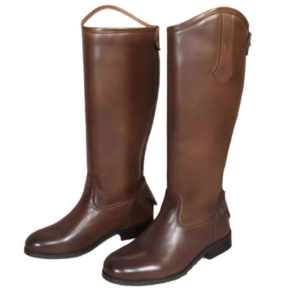 Botas de Montar de Cuero Genui - Sewing Zipper reseña y precio