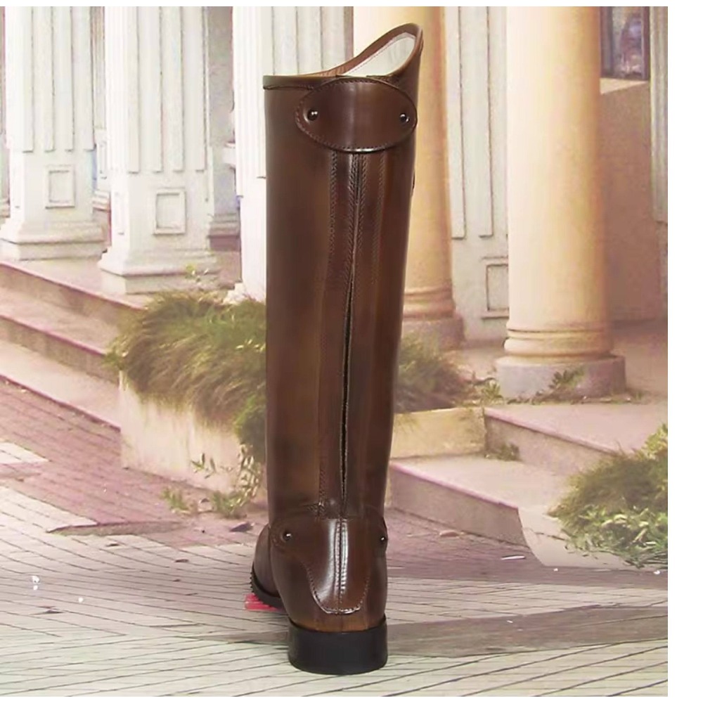 Botas de Montar de Cuero Genui - Sewing Zipper reseña y precio