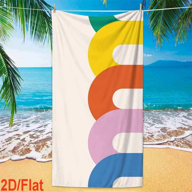Toalla de Playa de Microfibra  - Century Textile & Sewing Supply Hours reseña y precio