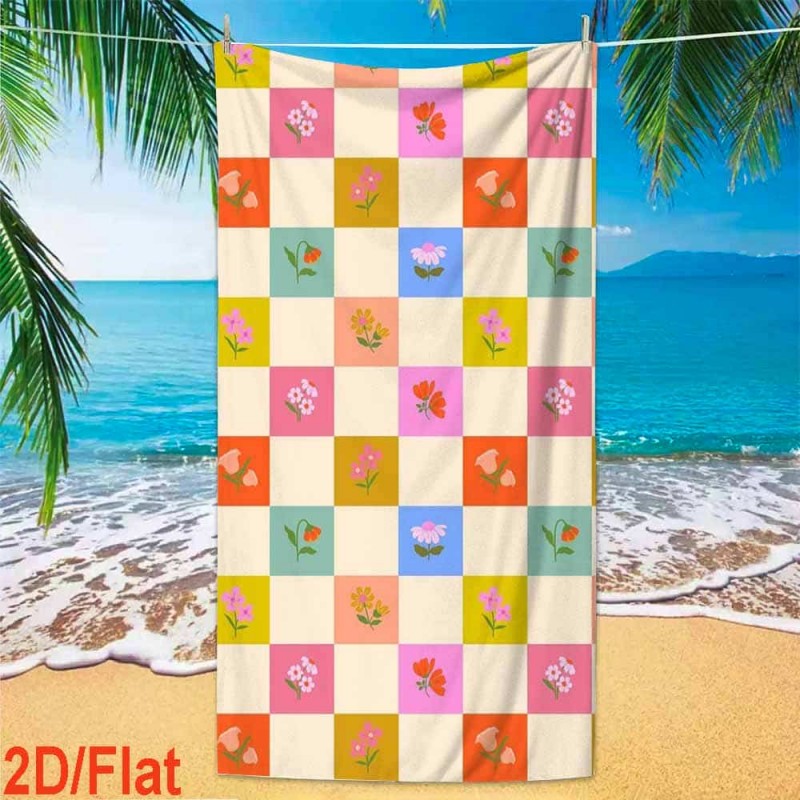 Toalla de Playa de Microfibra  - Century Textile & Sewing Supply Hours reseña y precio