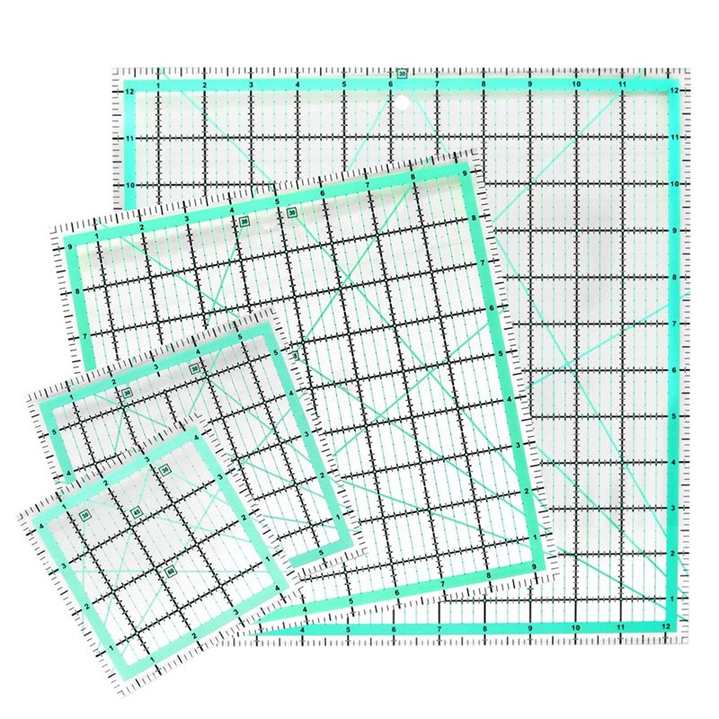 J1UL1N Juego de 4 reglas cuadr - Quilting Ruler Square reseña y precio
