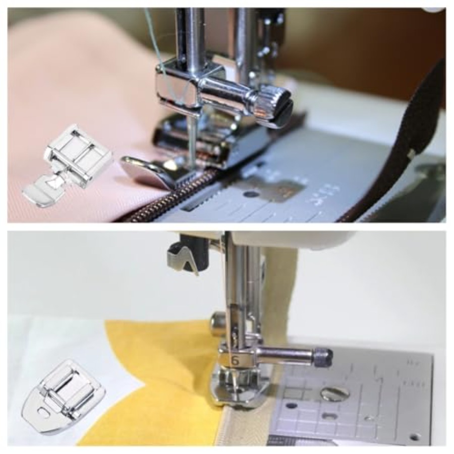 Kit de prensatelas para cremal - Zipper Foot Presser reseña y precio