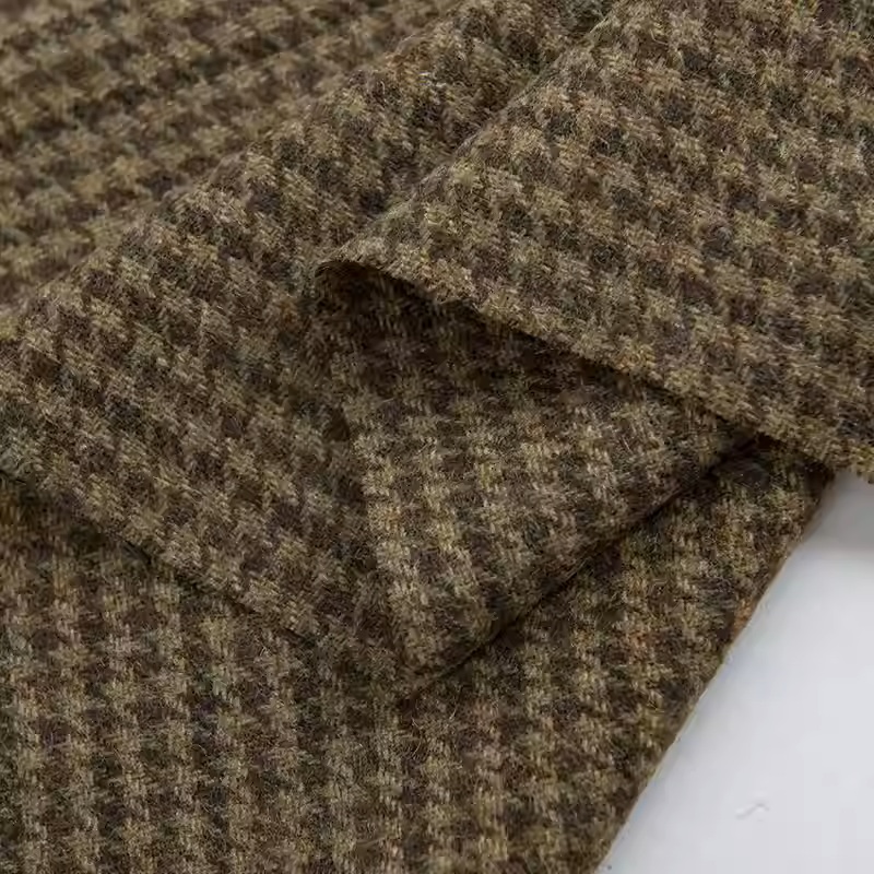 Tela de Tweed trenzada teñida  - Sewing Tweed Fabric reseña y precio