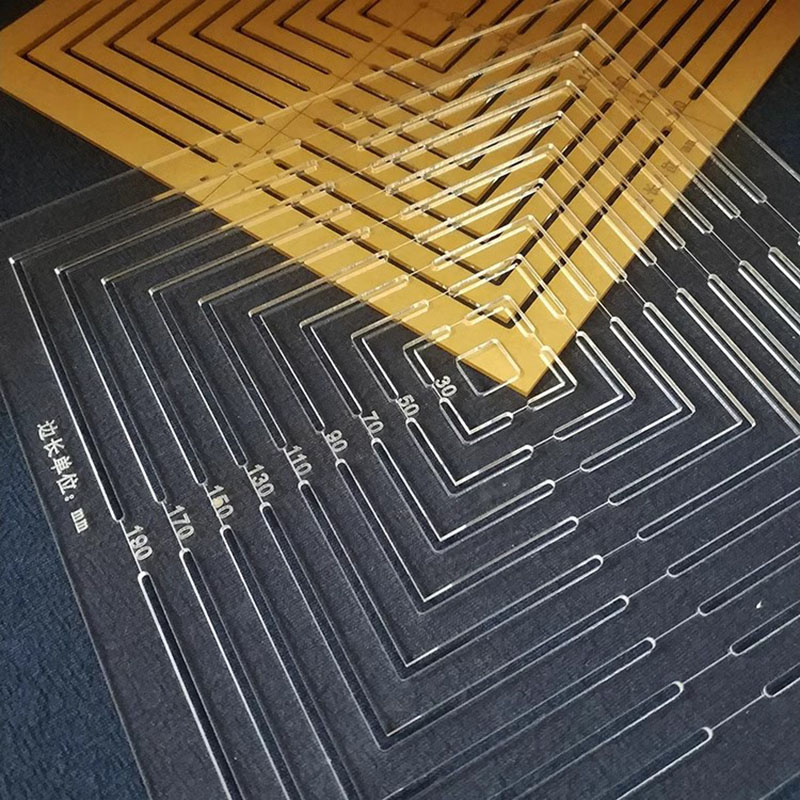 Kit de bordado de regla acríli - Quilting Ruler Square reseña y precio