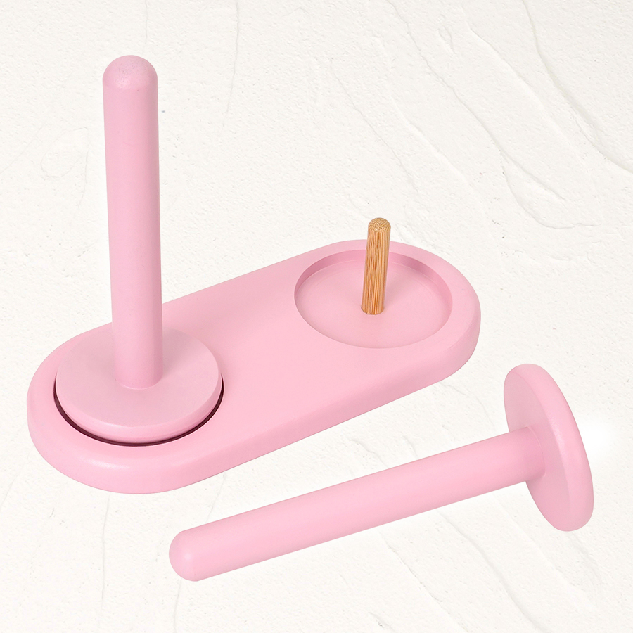 Soporte de hilo de madera de d - Sewing Machine Yarn reseña y precio