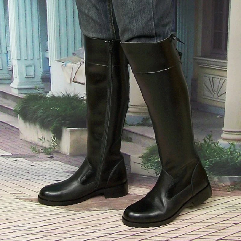 Botas de montar a caballo de c - Sewing Zipper reseña y precio