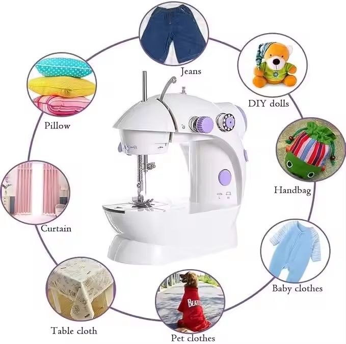Mini máquinas de coser eléctri - Sewing Machine In Textile Industry reseña y precio