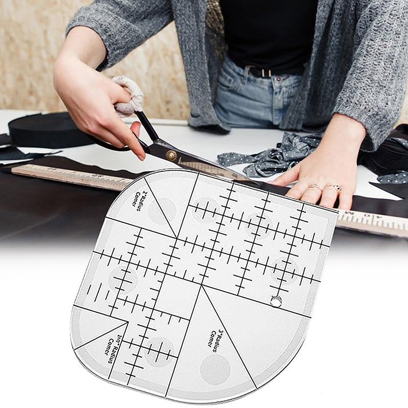 Cortador de esquina curvo, reg - Quilting Ruler Square reseña y precio