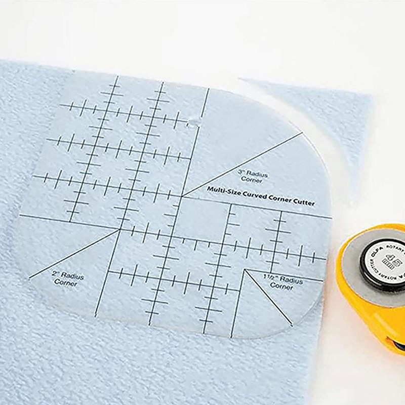 Cortador de esquina curvo, reg - Quilting Ruler Square reseña y precio