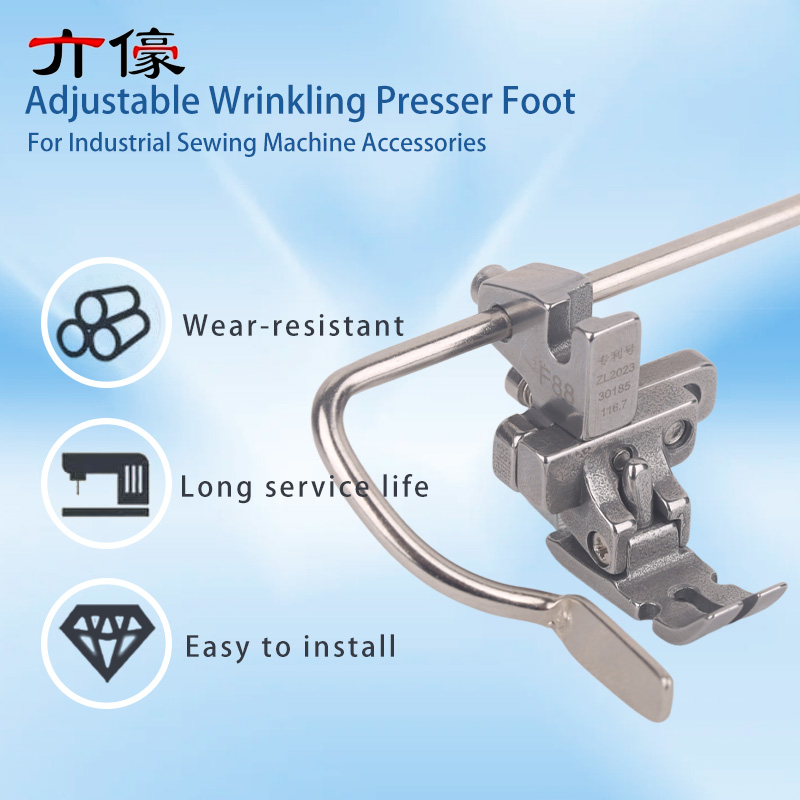 Prensatelas para arrugado ajus - Zipper Foot Presser reseña y precio